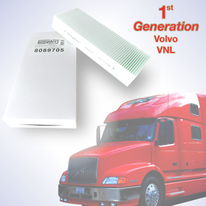 AMPLER’s Volvo Truck Cabin Air Filter 8089705