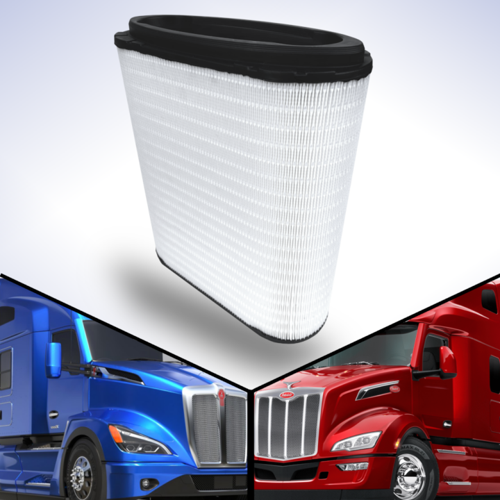 AMPLER’s Engine Air Filter for KENWORTH & PETERBILT – D371061