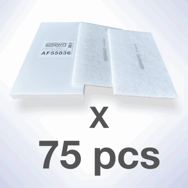 AMPLER's Cabin Air Filters - AF55836 - 75 pcs
