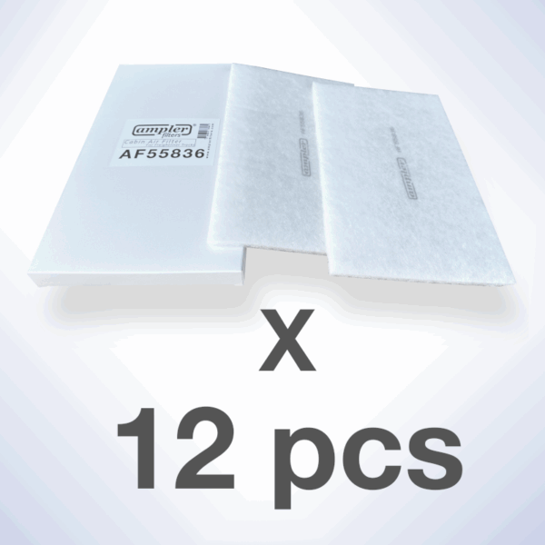 AMPLER's Cabin Air Filters - AF55836 - 12 pcs
